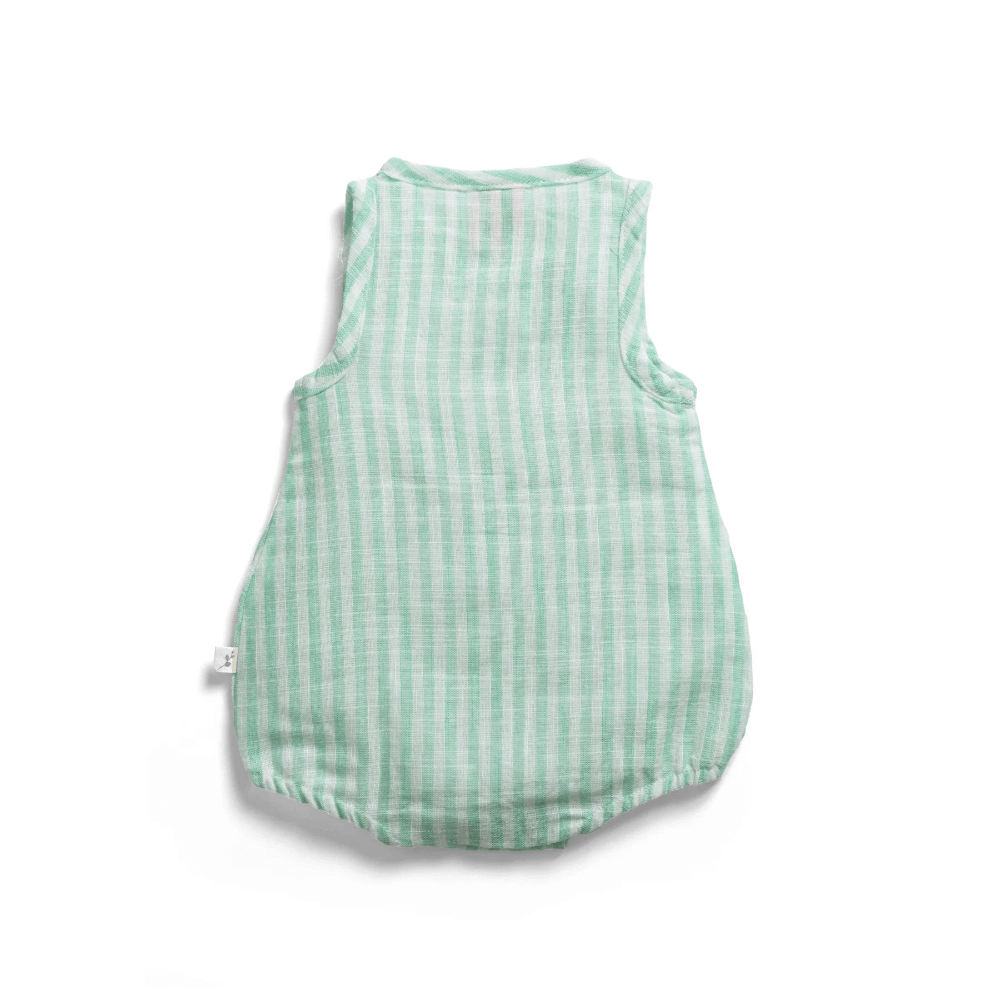 Tiny Twig Bubble Romper Ocean Stripes