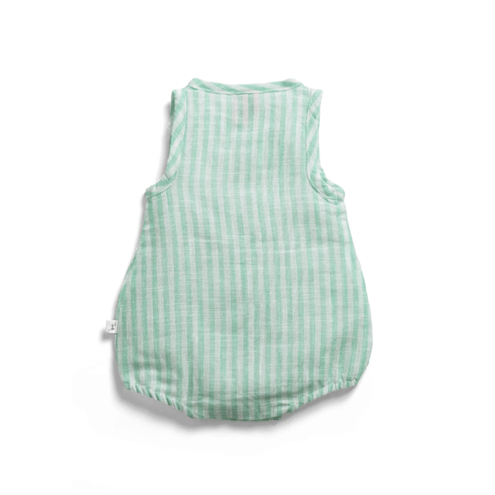 Tiny Twig Bubble Romper Ocean Stripes
