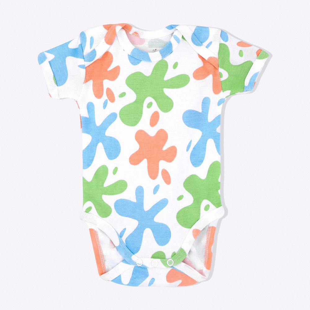 Cotton Bug Half Sleeves Romper Set of 3 - Art Splash