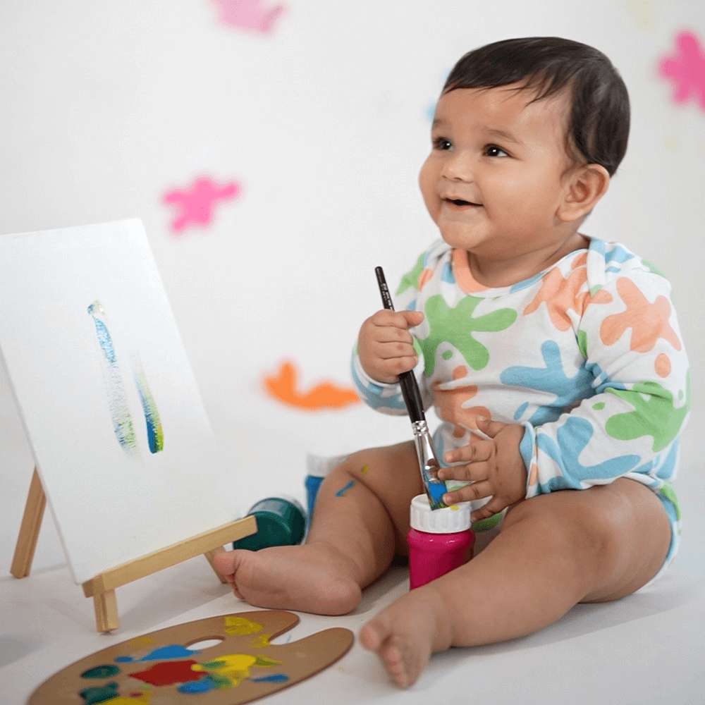 Cotton Bug Full Sleeves Romper Set of 3 - Art Splash