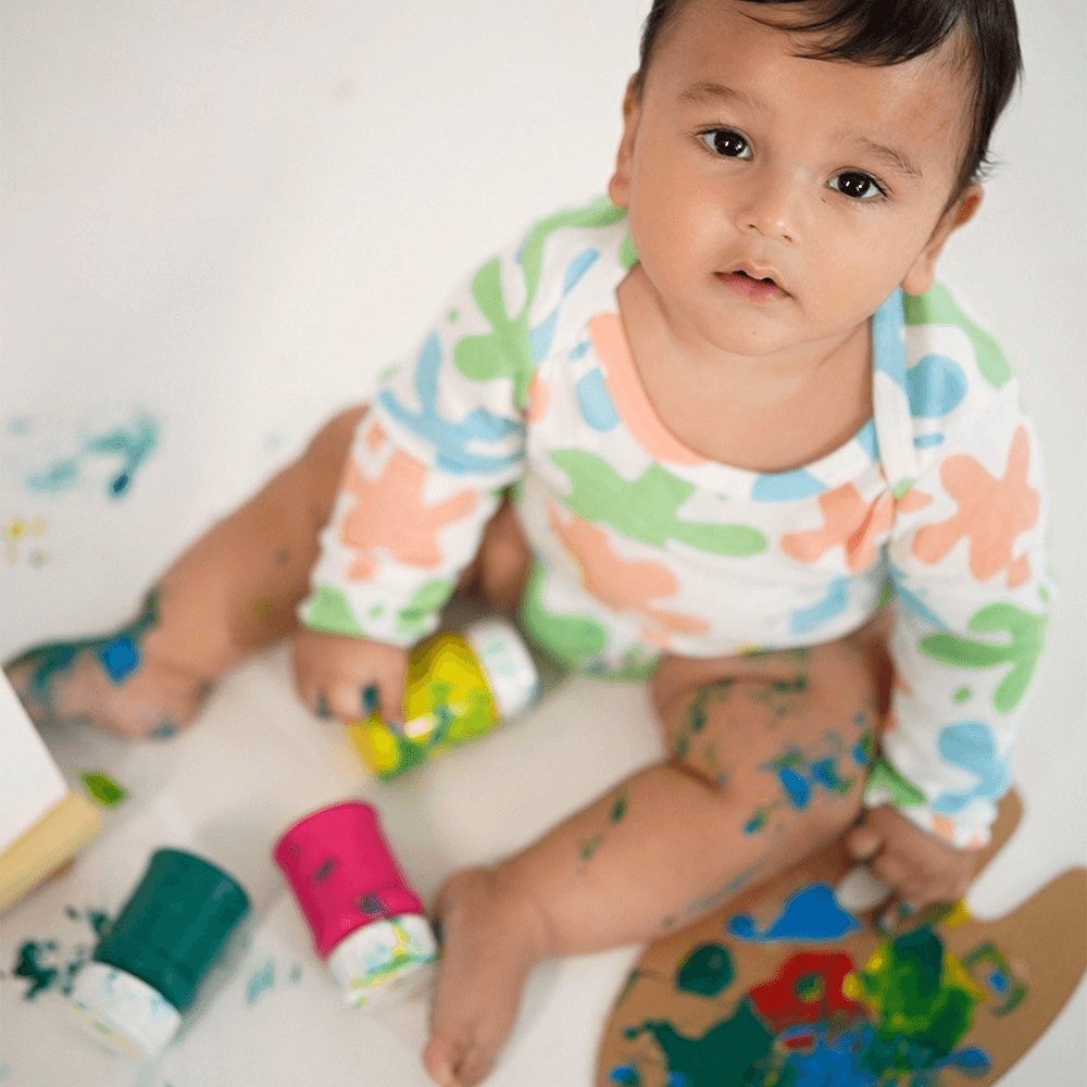 Cotton Bug Full Sleeves Romper Set of 3 - Art Splash