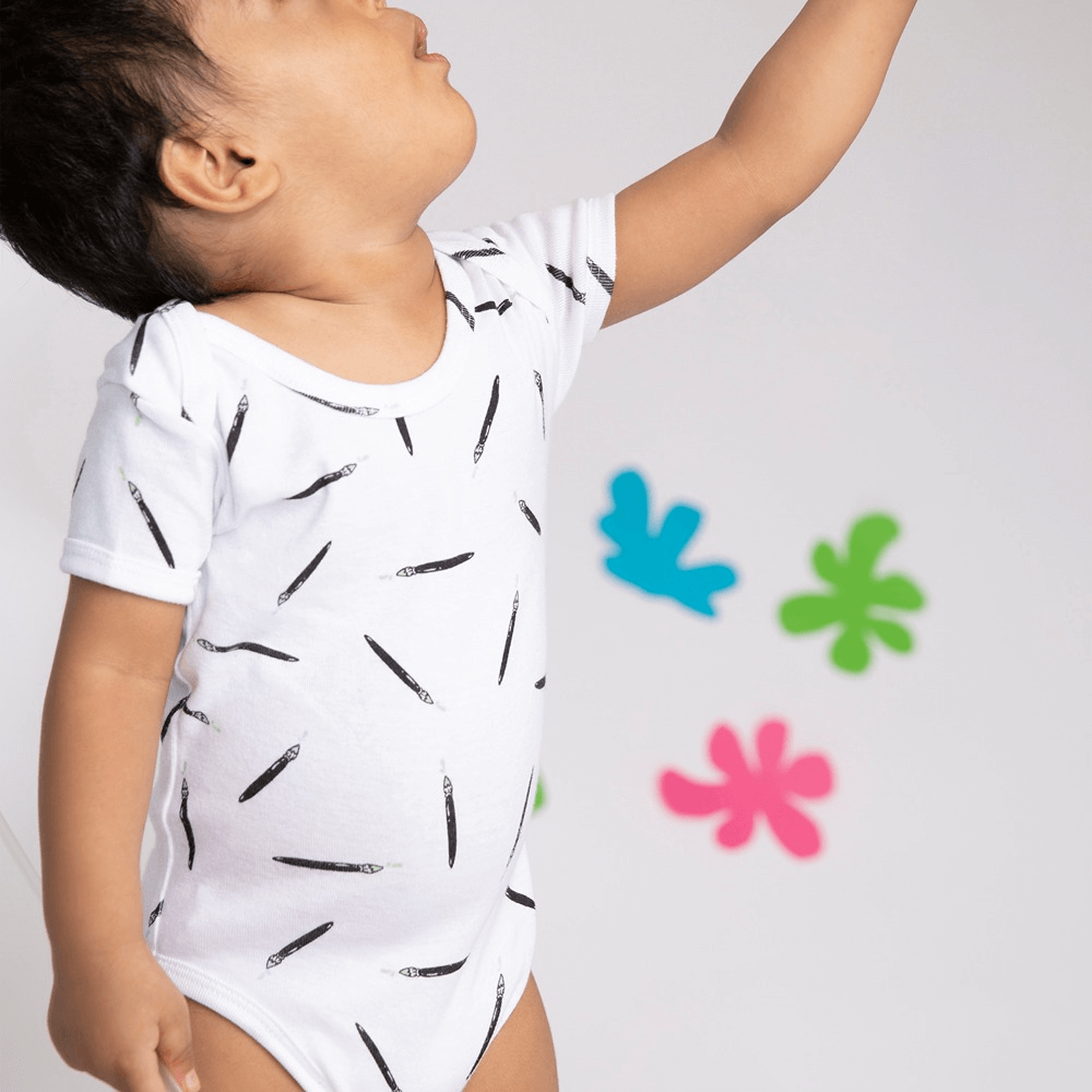 Cotton Bug Half Sleeves Romper Set of 3 - Art Splash