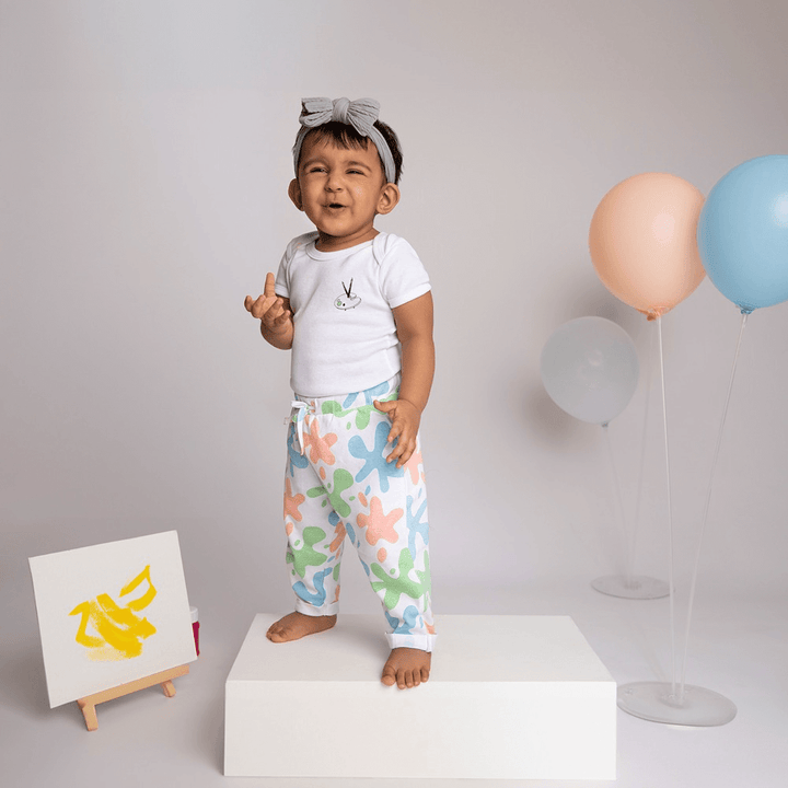 Cotton Bug Half Sleeves Romper Set of 3 - Art Splash