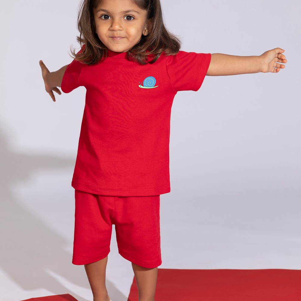 Cotton Bug Co-ord Set - Snail