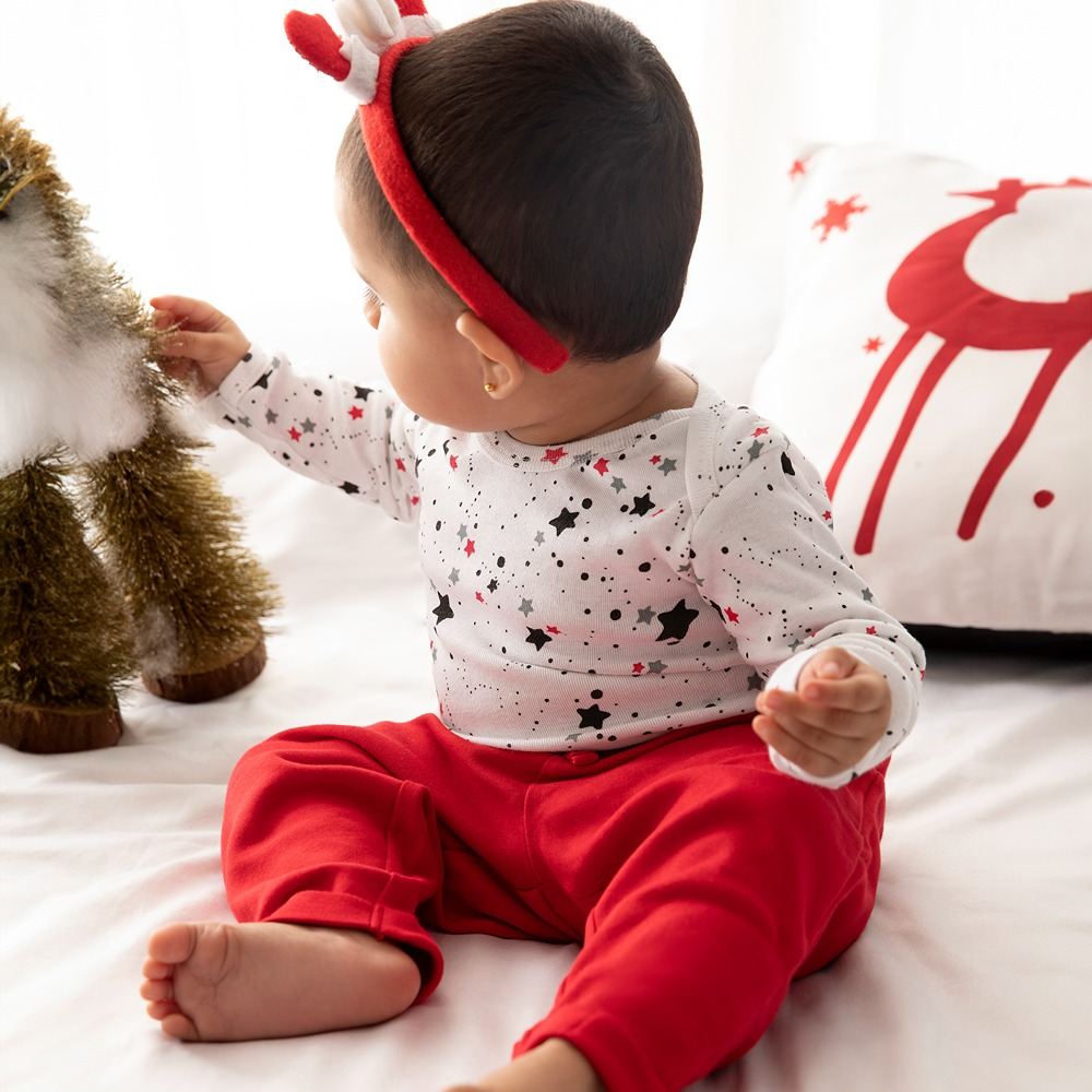 Cotton Bug Pants - Stars (Set of 2)