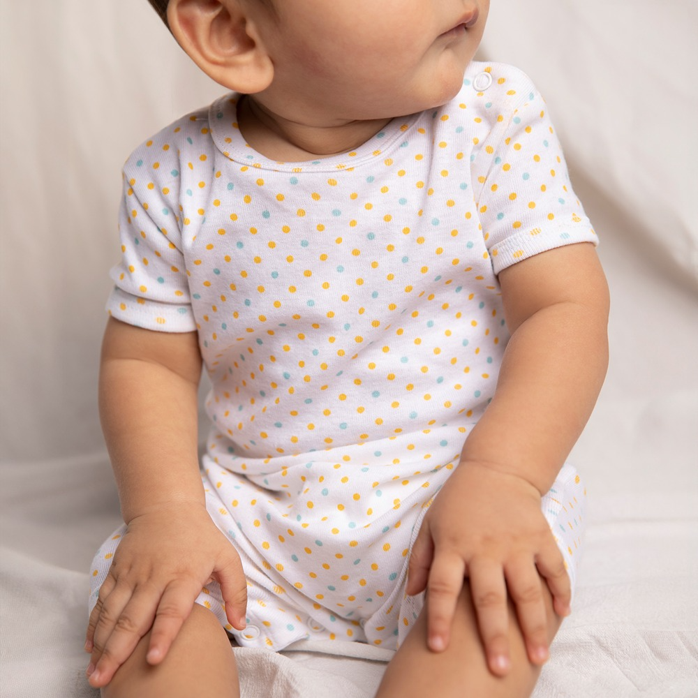 Cotton Bug Romper Suit - Dragonfly