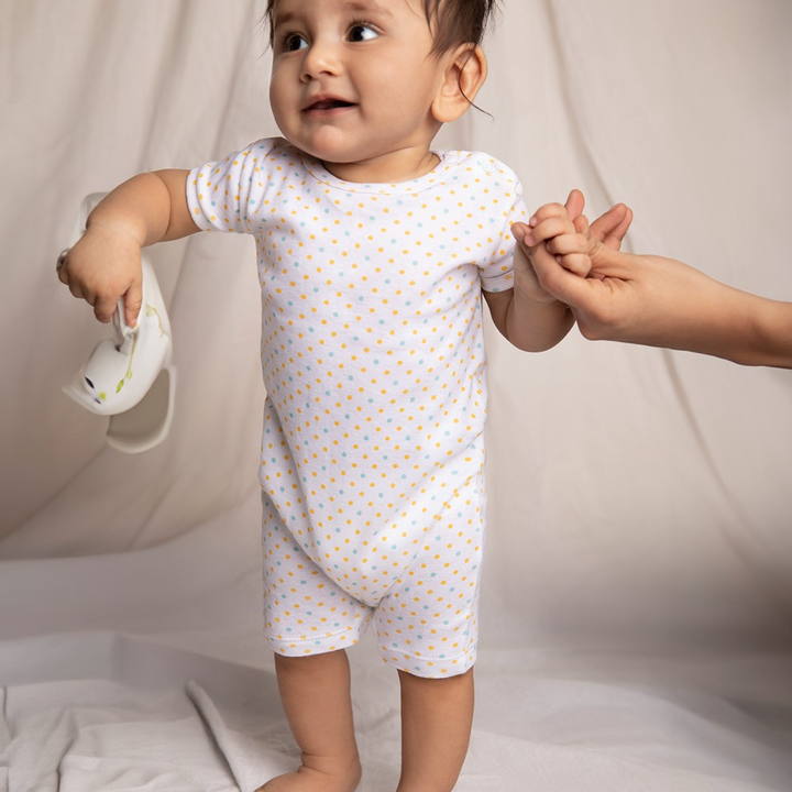 Cotton Bug Romper Suit - Dragonfly