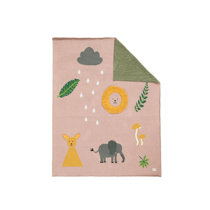 Pluchi Into The Woods Baby Blanket