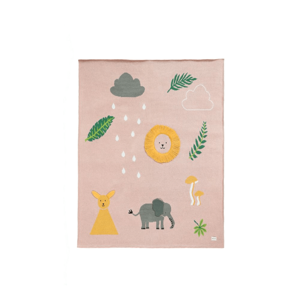 Pluchi Into The Woods Baby Blanket