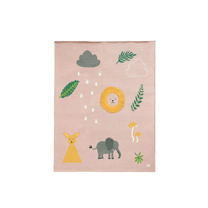 Pluchi Into The Woods Baby Blanket