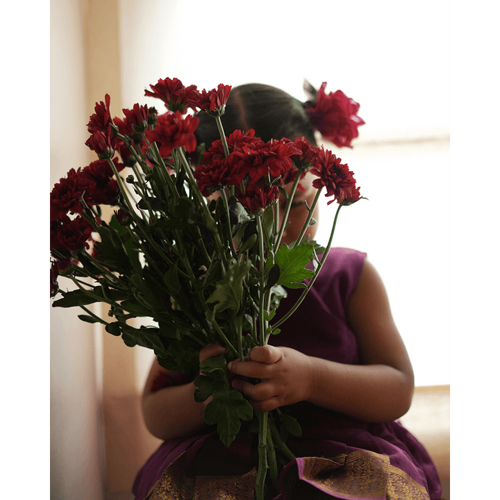 Love The World Today Anagha Sharara Coord Set - Purple