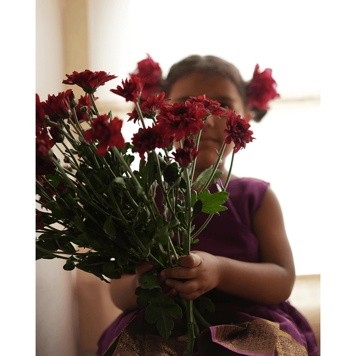 Love The World Today Anagha Sharara Coord Set - Purple