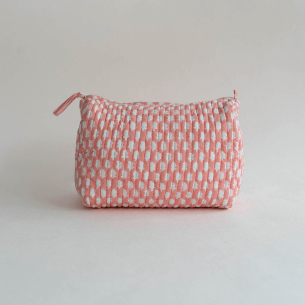 Raamae Baby Bundle (Quilt+Bib+Swaddle+Wash bag) - Orchid