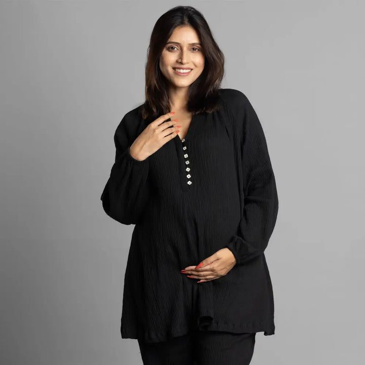 Black Waffle Essential Set - L/XL