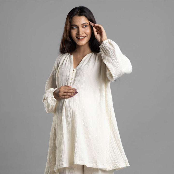 Block Hop White Waffle Essential Set - White, Size - XXL/XXXL
