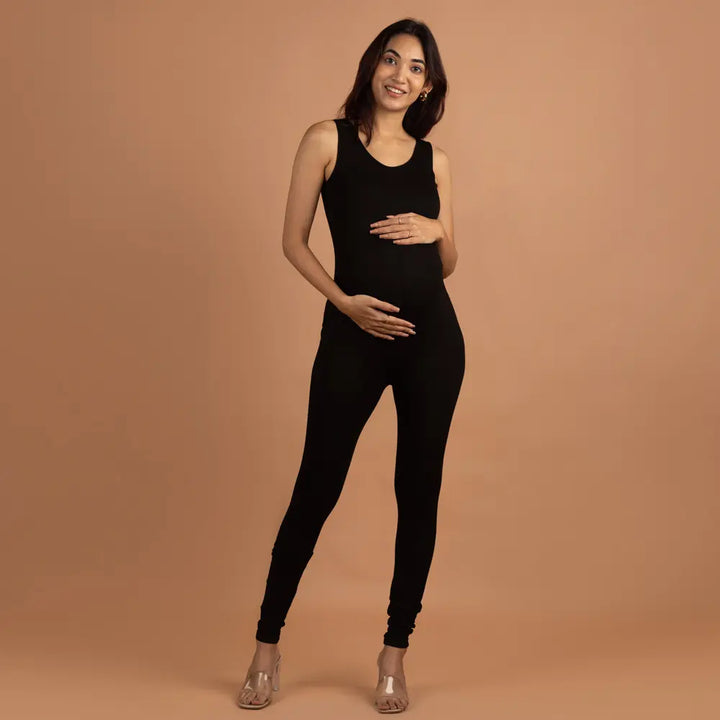 Block Hop Black Bump Suit - Black, Size - L