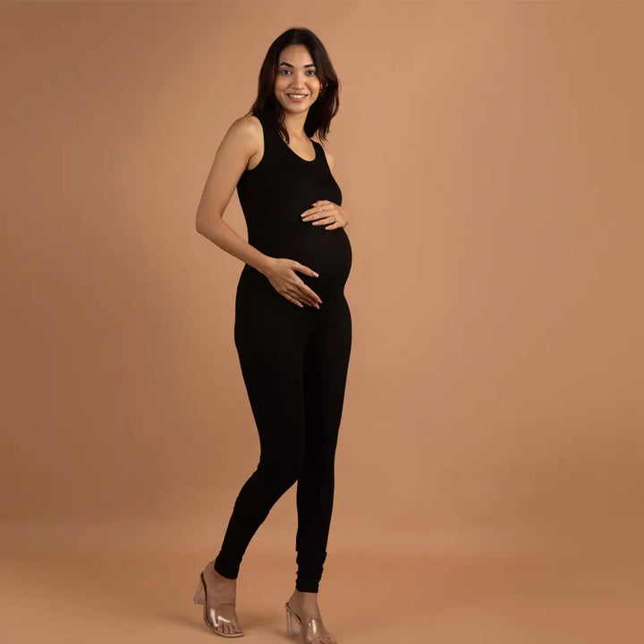 Block Hop Black Bump Suit - Black, Size - L