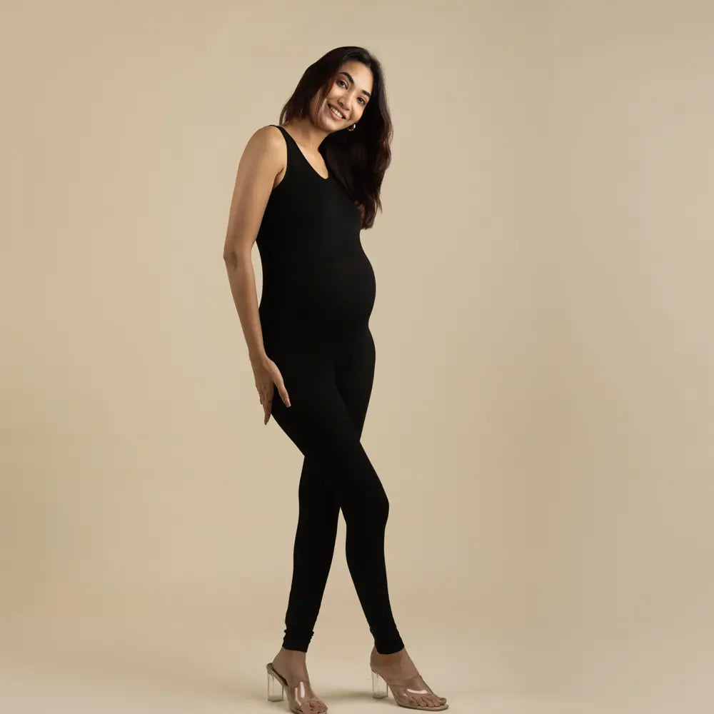 Block Hop Black Bump Suit - Black, Size - XL