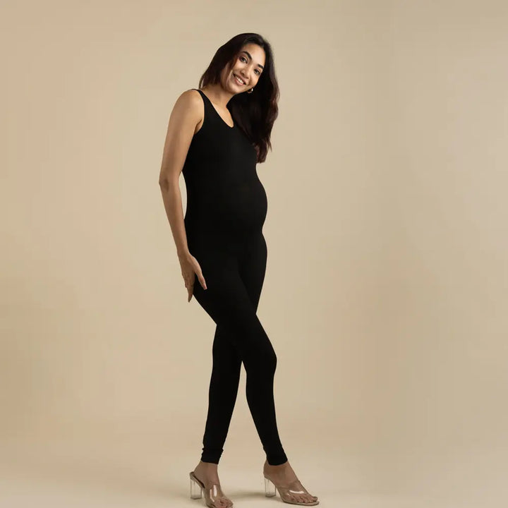 Block Hop Black Bump Suit - Black, Size - L