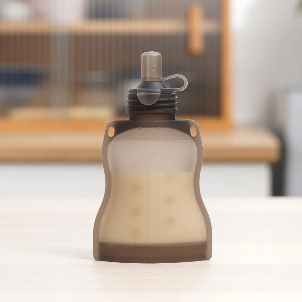 Haakaa Silicone Yummy Pouch Sippy Spout – Easy Transition from Pouch to Sipping