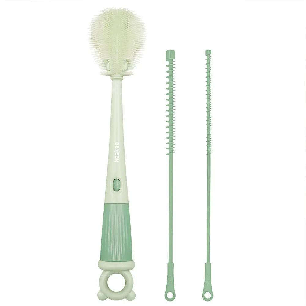 Haakaa 5-in-1 Cleaning Brush Set – All-in-One Cleaning Solution for Bottles, Teats &amp; Accessories