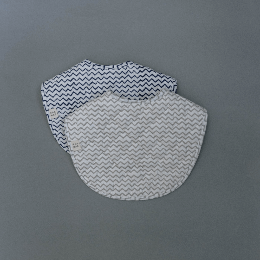 Raamae Chevron Bib (Set of 2)