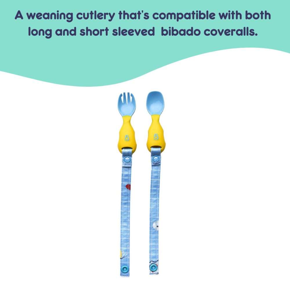BiBaDo Handi Cutlery- Attachable Weaning Cutlery Set