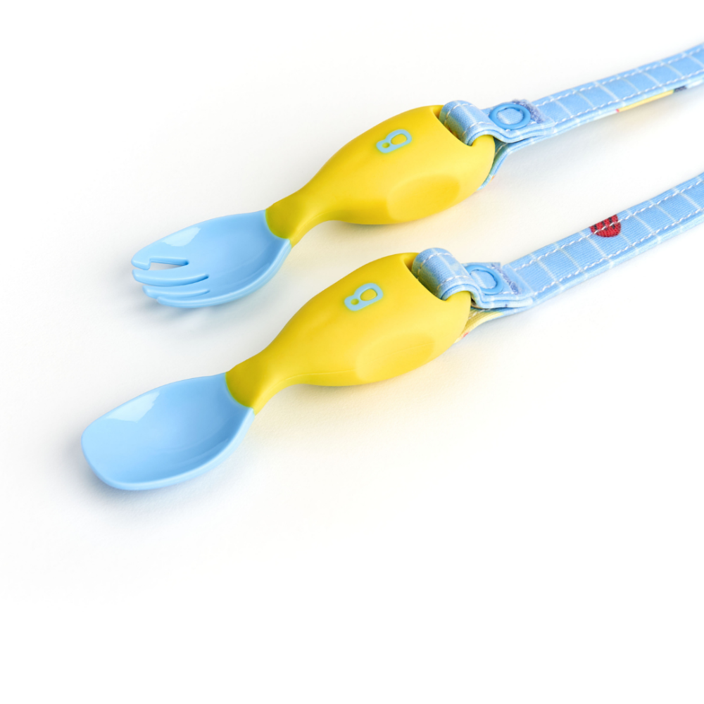 BiBaDo Handi Cutlery- Attachable Weaning Cutlery Set