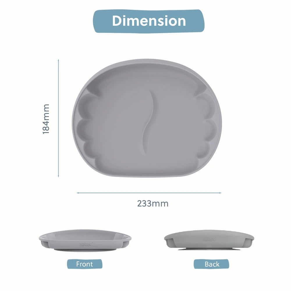 Bibado Learning Curve Weaning Plate – Mist