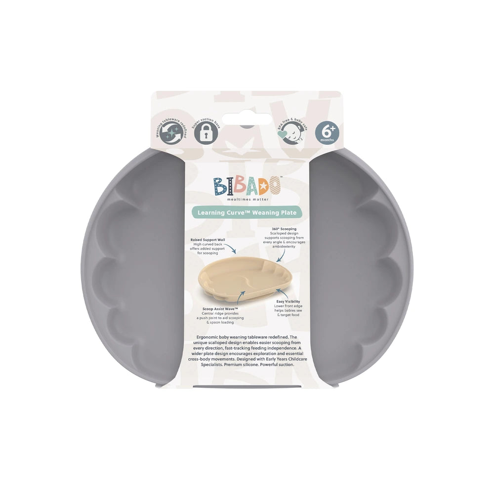 Bibado Learning Curve Weaning Plate – Mist