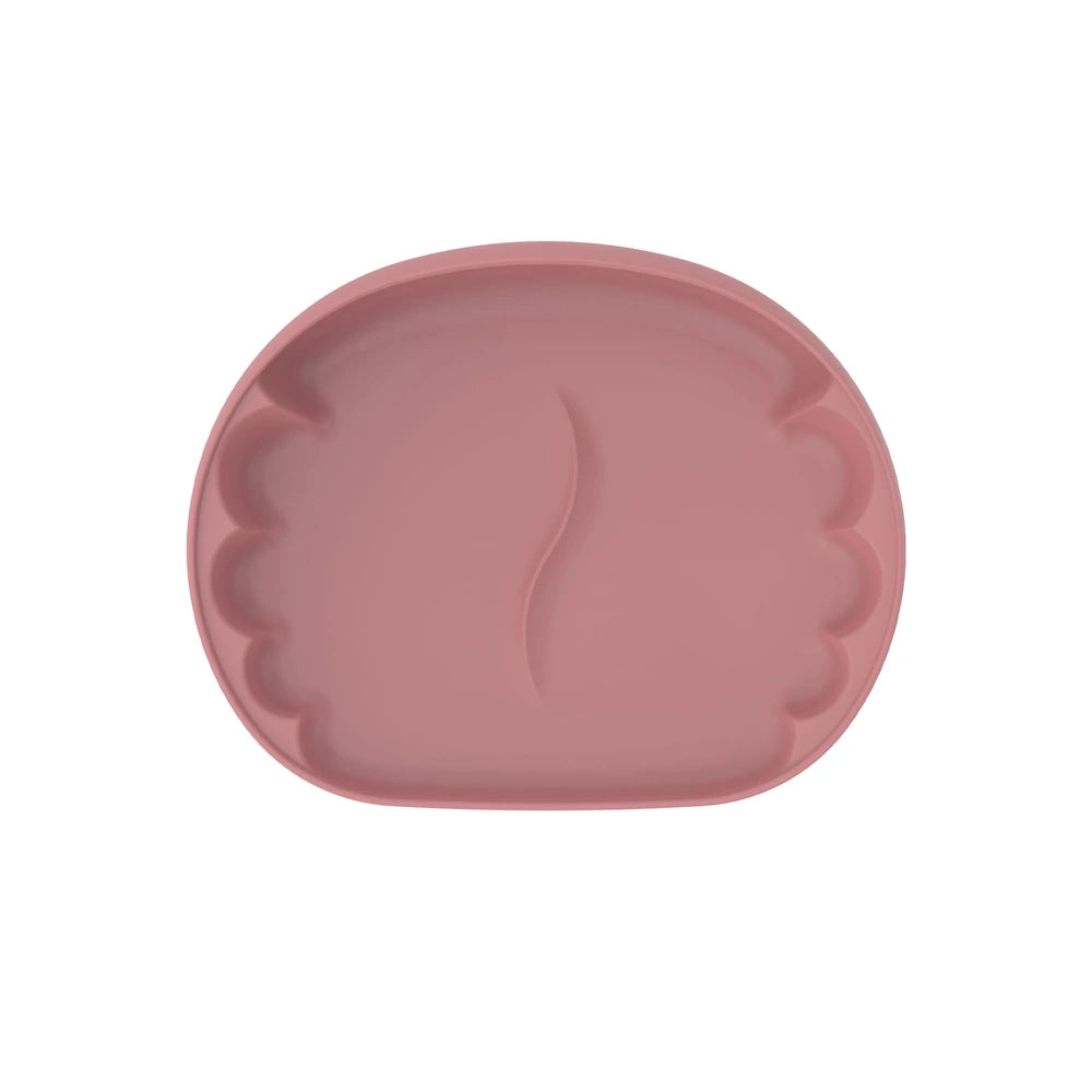 Bibado Learning Curve Weaning Plate – Blush