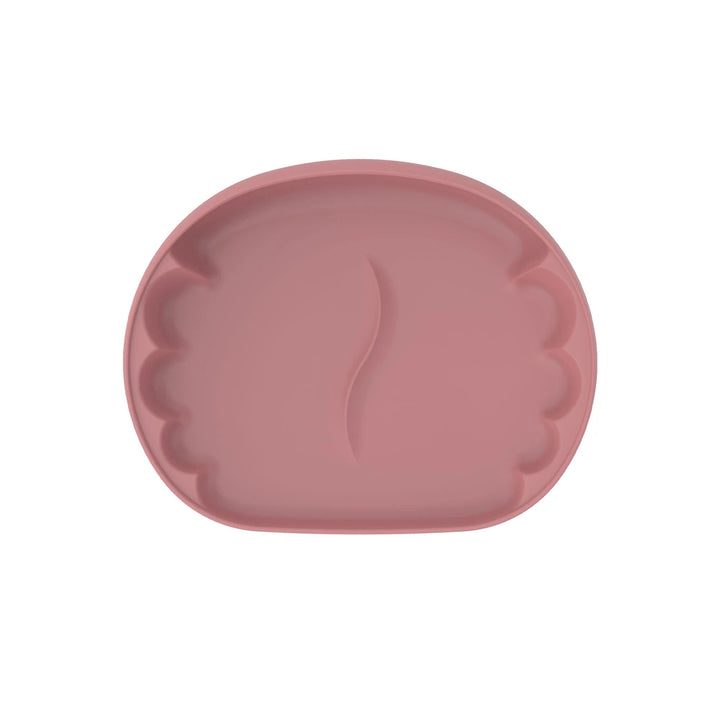 Bibado Learning Curve Weaning Plate – Blush