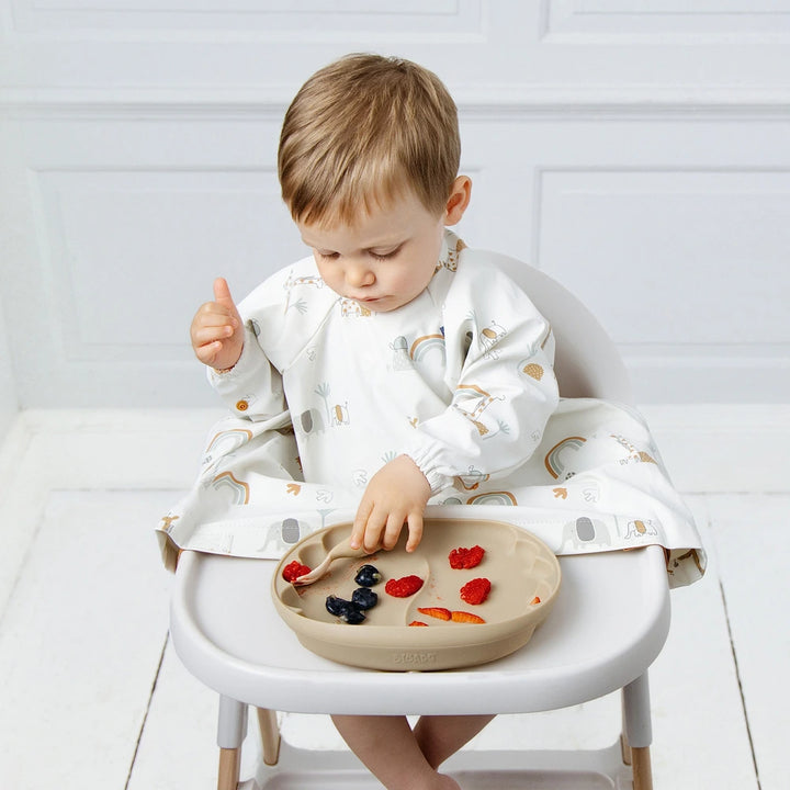 Bibado Learning Curve Weaning Plate – Fawn