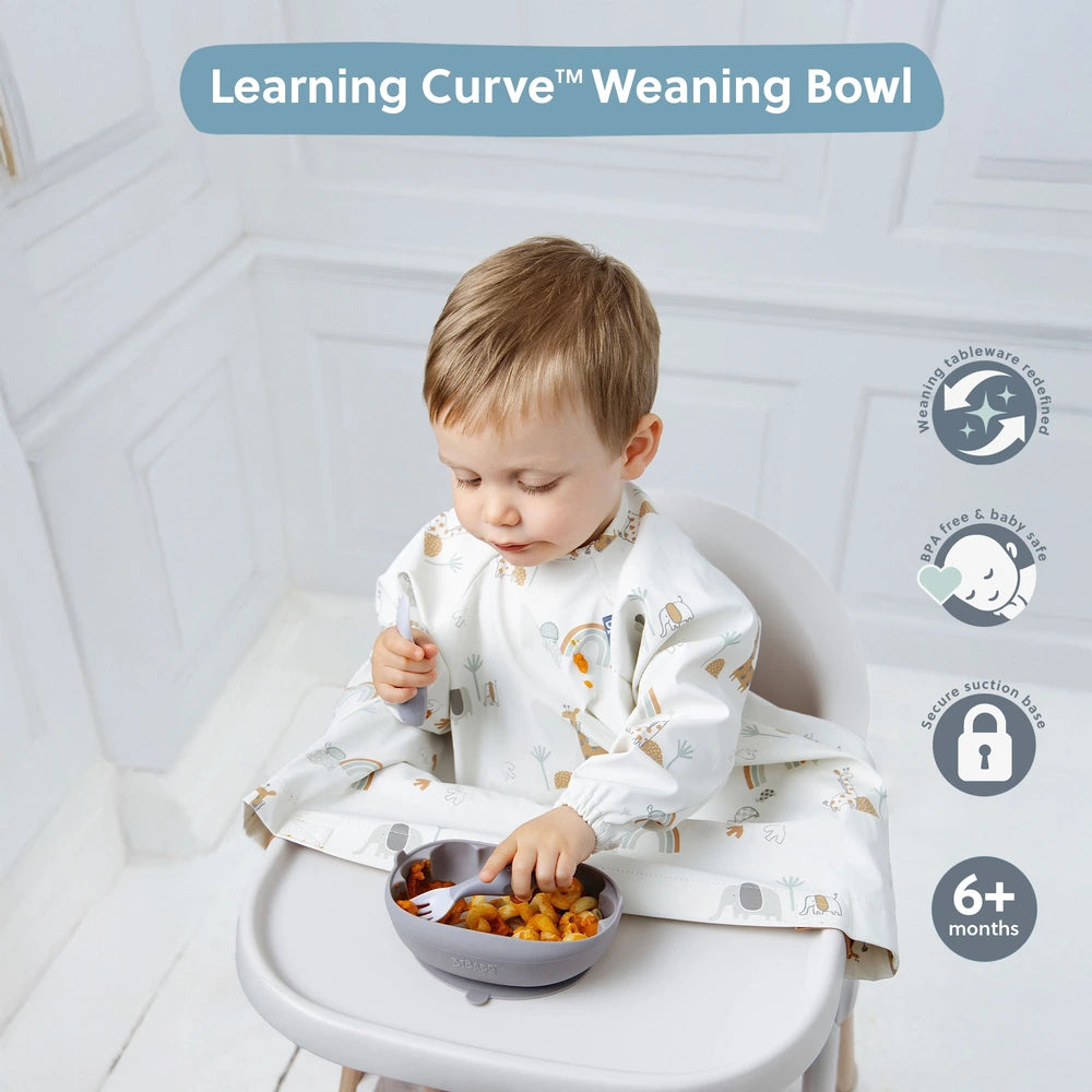 Bibado Learning Curve Weaning Bowl - Mist