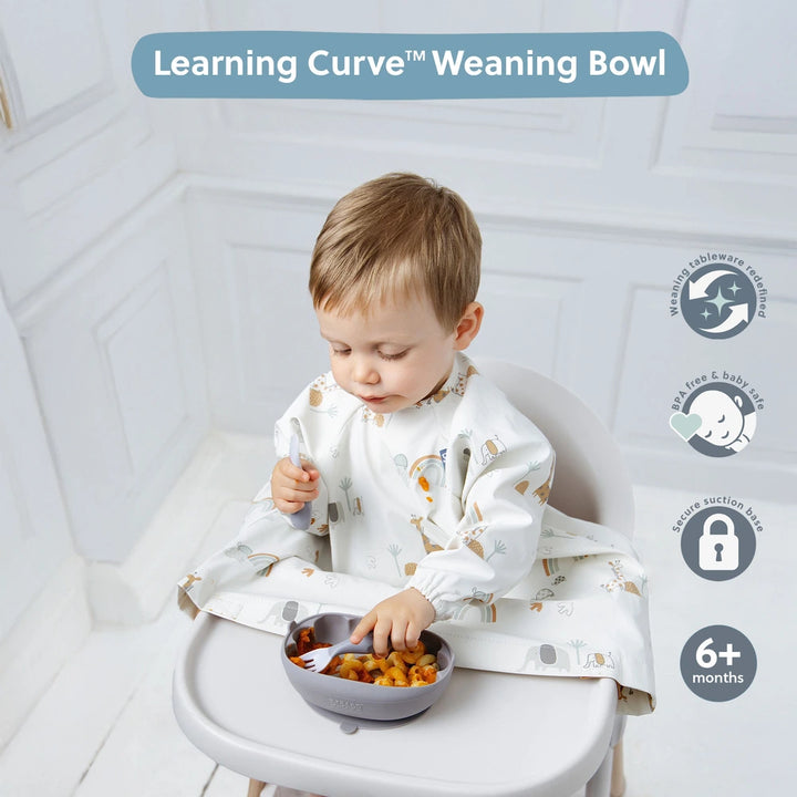 Bibado Learning Curve Weaning Bowl - Mist