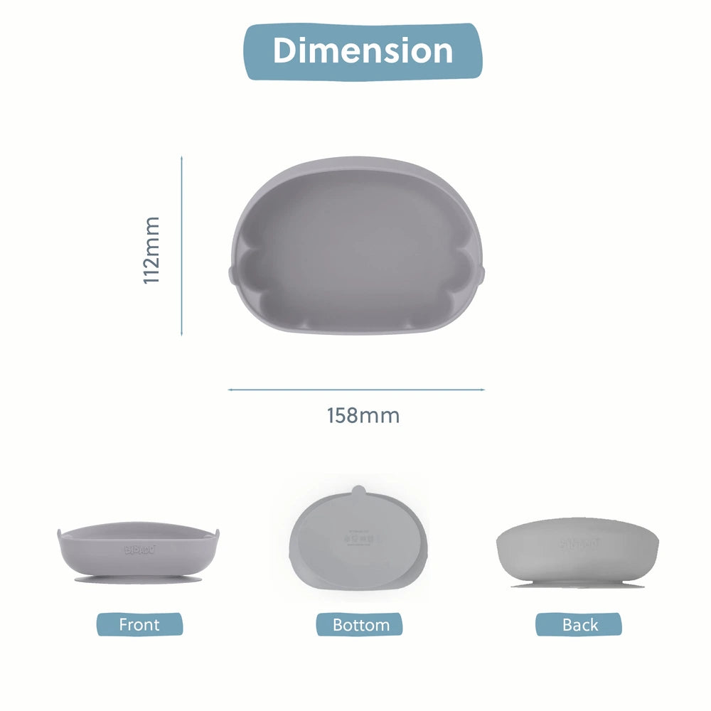 Bibado Learning Curve Weaning Bowl - Mist