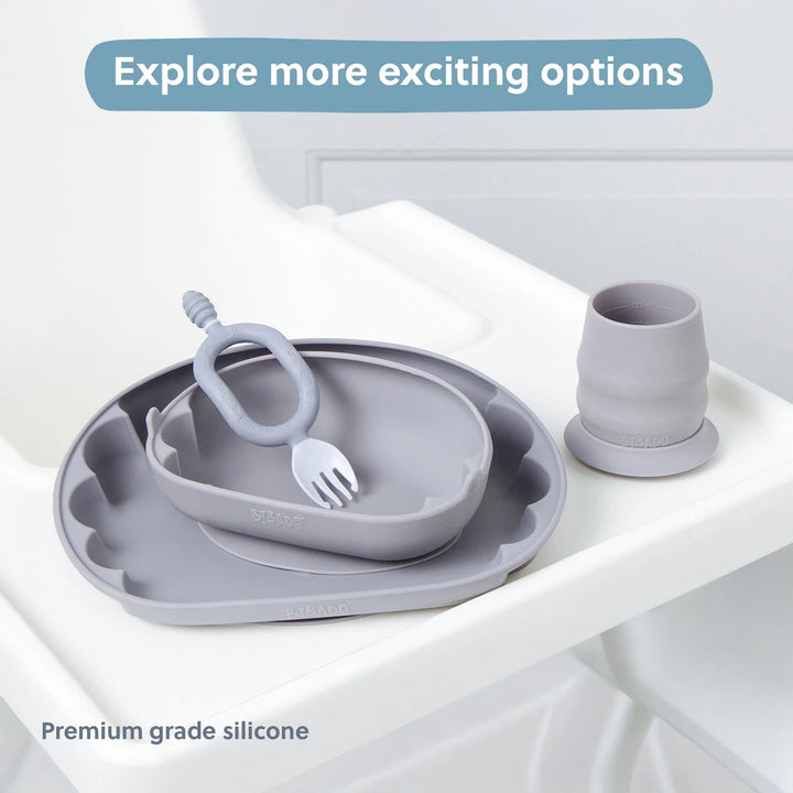 Bibado Learning Curve Weaning Bowl - Mist