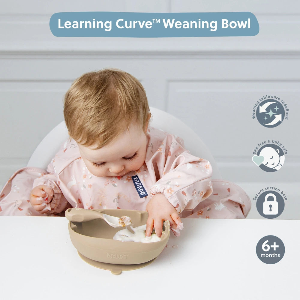 Bibado Learning Curve Weaning Bowl - Fawn