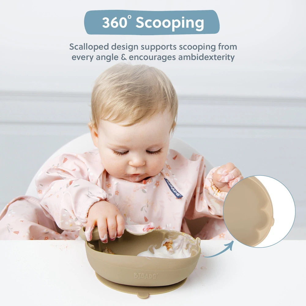 Bibado Learning Curve Weaning Bowl - Fawn
