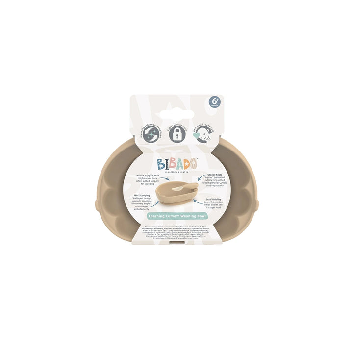 Bibado Learning Curve Weaning Bowl - Fawn