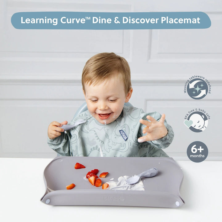 Bibado Learning Curve Dine &amp; Discover Placemat - Mist