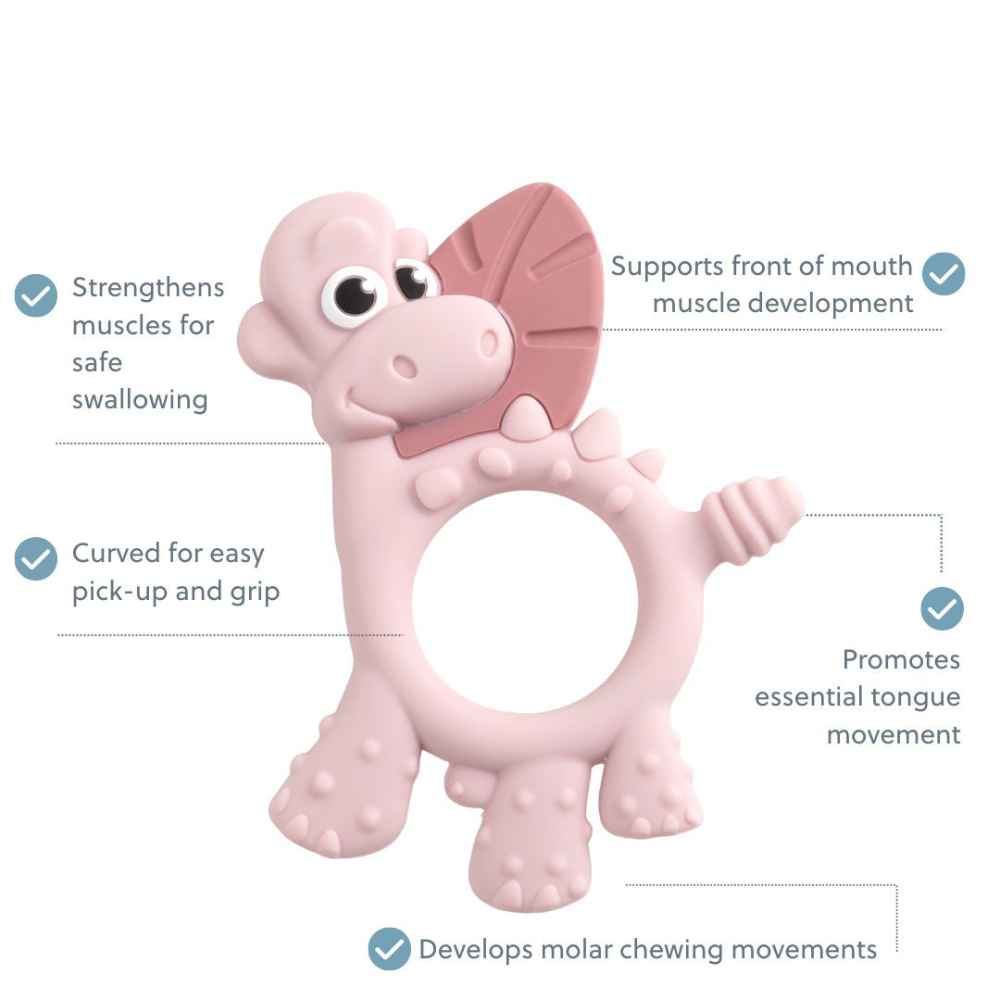 BiBaDo Dotty the Dinosaur Silicone Teether