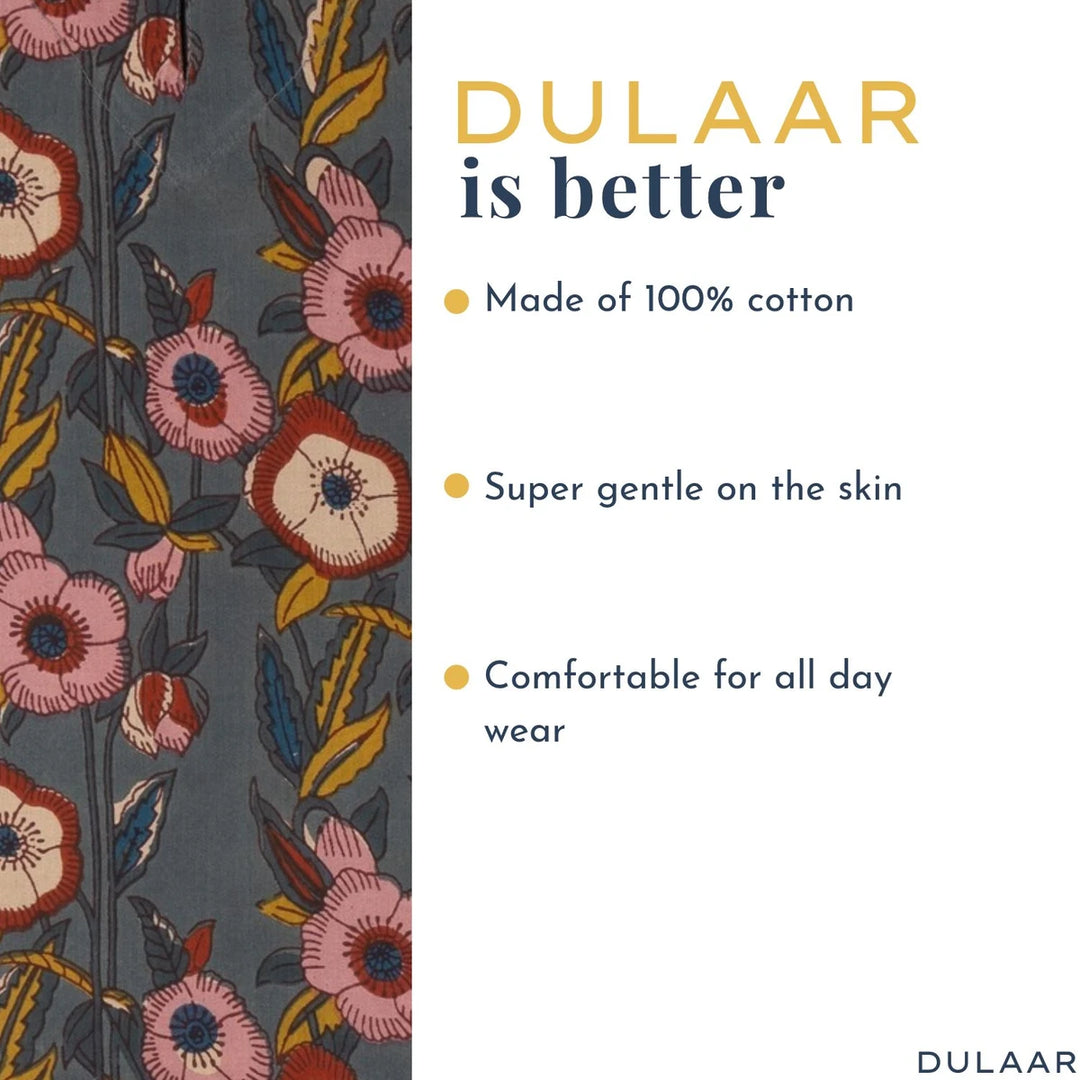 Dulaar Cotton Kurta Pyjama Set for Boys (Gota Work)-Blooming Bouquets