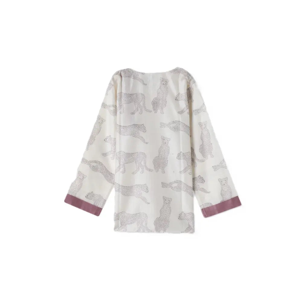 Dulaar Chanderi Hand-Block Printed Kurta Pyjama Set