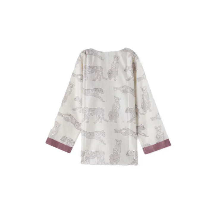 Dulaar Chanderi Hand-Block Printed Kurta Pyjama Set