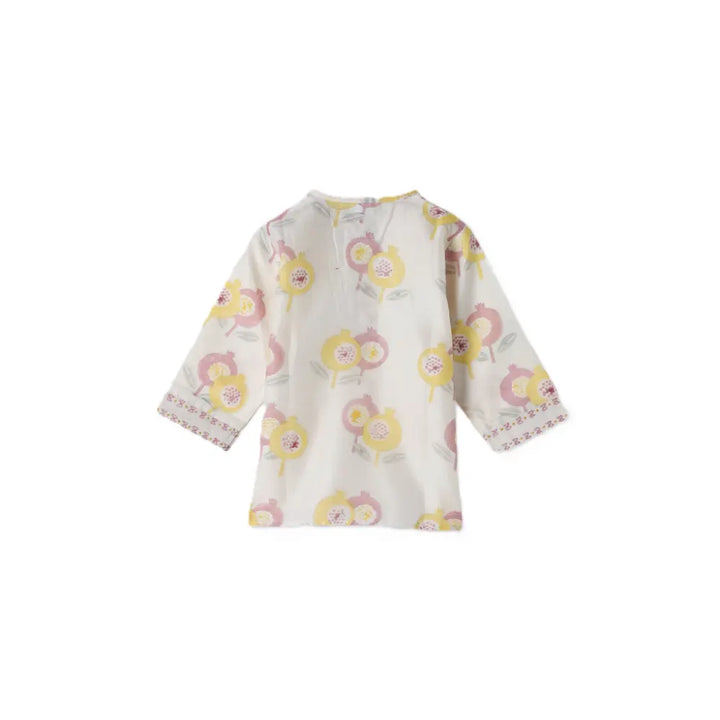 Dulaar Chanderi Hand-Block Printed Kurta Pyjama Set
