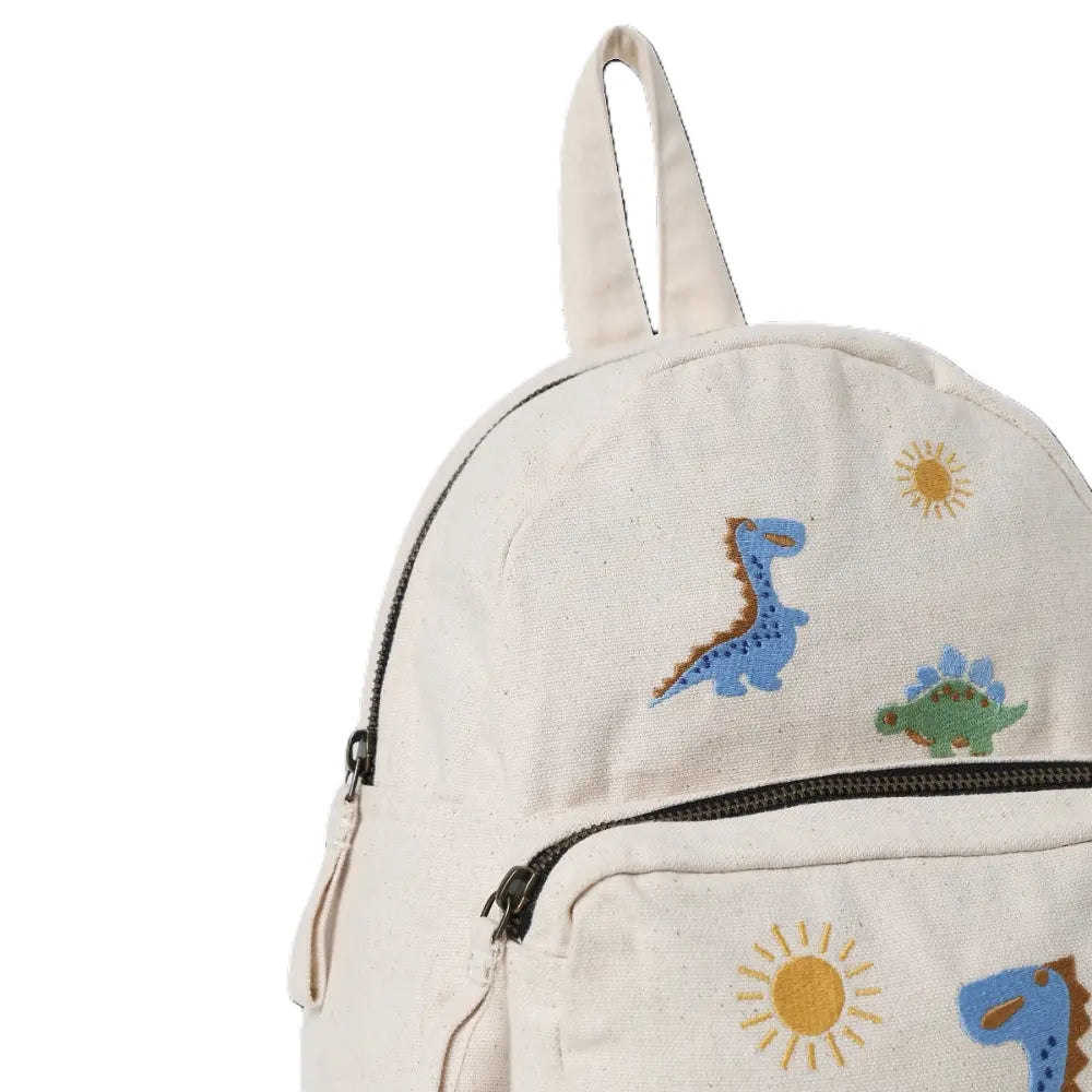 Dulaar Organic Canvas Backpack
