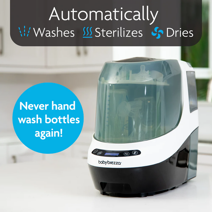 Baby Brezza Bottle Washer Pro - All in One Bottle Washer, Sterilizer &amp; Dryer