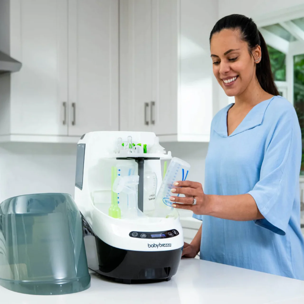 Baby Brezza Bottle Washer Pro - All in One Bottle Washer, Sterilizer &amp; Dryer