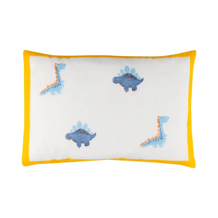 Dulaar Mulmul Bedding Set | Hand-Block Printed - A Day with Dinos